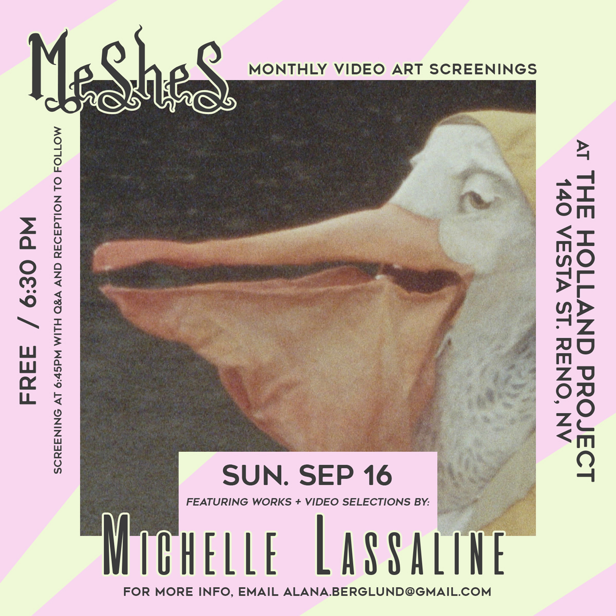 MESHES Video Art Club feat. Michelle Lassaline