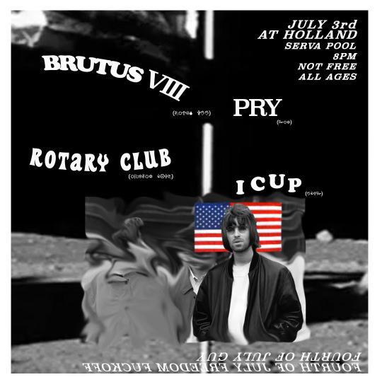 Serva Pool: Brutus VIII, Pry, Rotary Club, ICUP