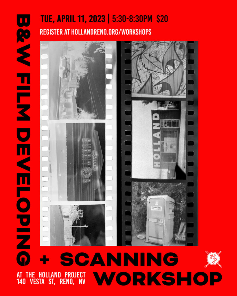 B&W Film Developing & Scanning Workshop